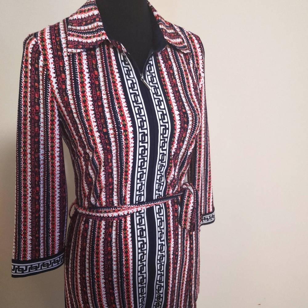 Laundry Zipper Dress with Tie
